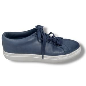 Thursday Boots Premier Low Top Sneakers Women’s 9.5 Blue Leather Lace-Up Shoes